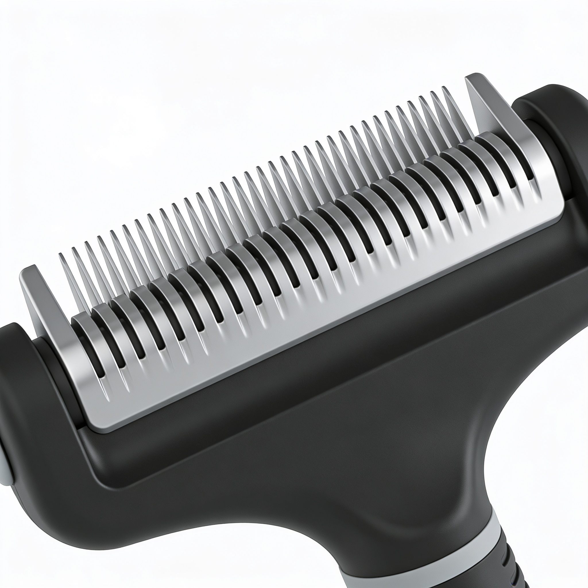 JovanPet 2 in 1 Dematting and Deshedding Rake, Dual Head Dog Grooming Tool with Wide Tooth Dematting Rake and Fine Deshedding Rake, Detangler Comb for Thick Double and Long Dog Coat